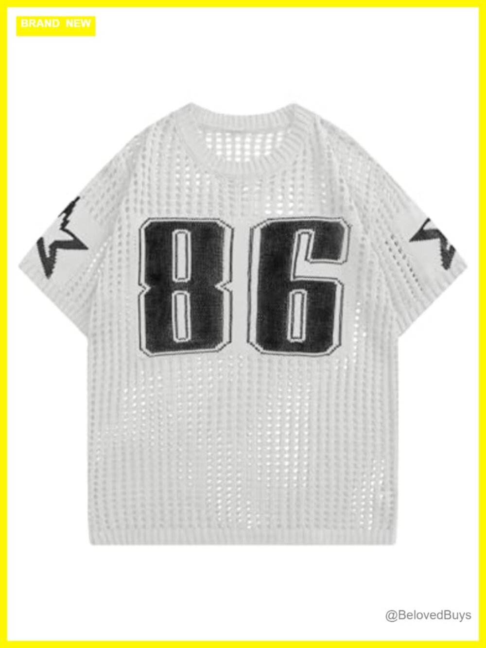 Men's Jersey Y2K Graphic Tee Oversized Grunge Streetwear T-Shirt